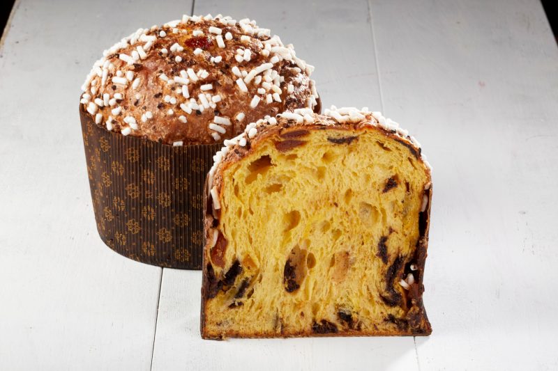 Panettone cioccolato fondente e albicocche di Federica Russo