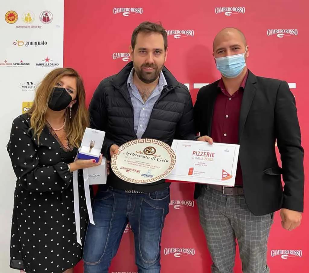 Archestrato di Gela premio sala Gambero Rosso