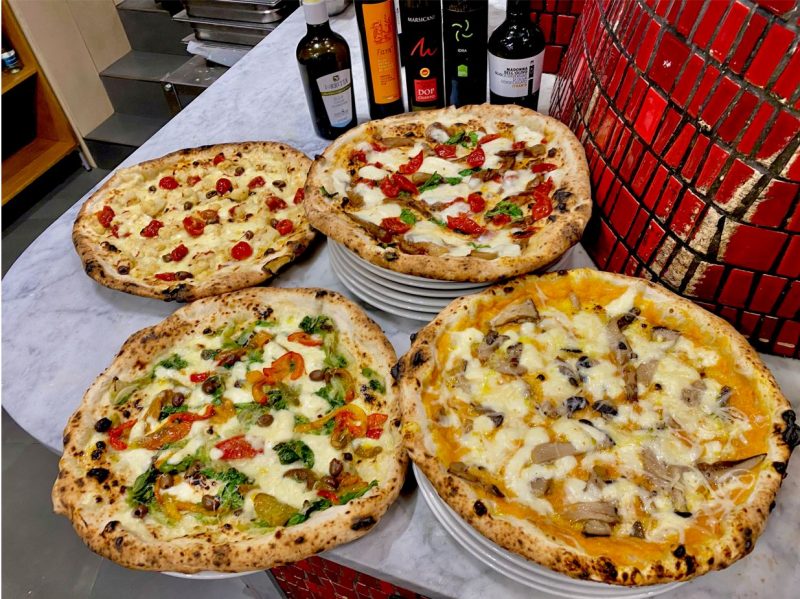 Ciro Salvo e la pizza green nel menu 2022 di 50 Kalò