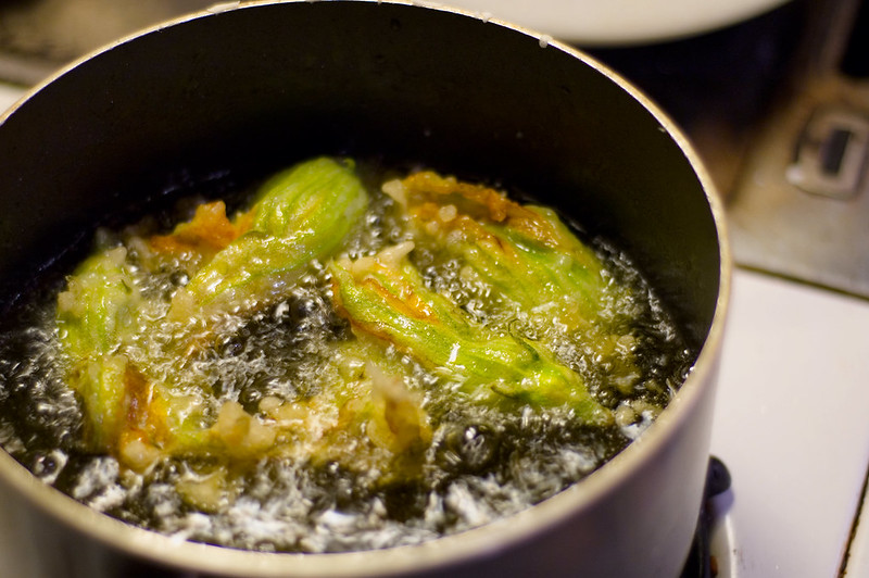 Fiori di Zucchine fritti - Ben Chun