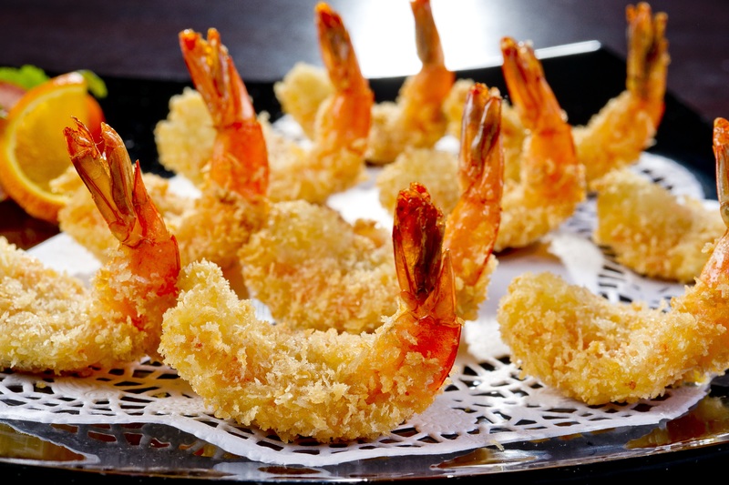 Gamberi fritti