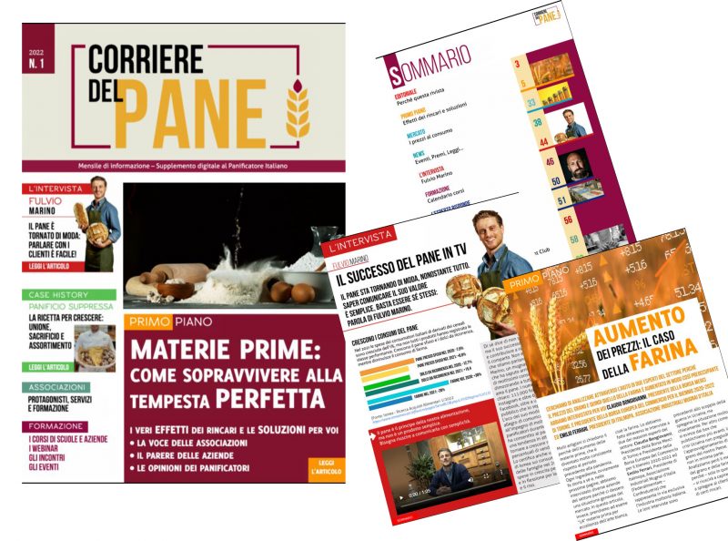 Il primo numero del Corriere del Pane. Noi siamo pronti, e voi?