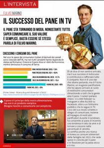 primo numero del Corriere del Pane
