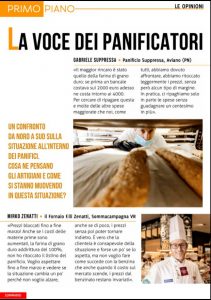 primo numero del Corriere del Pane