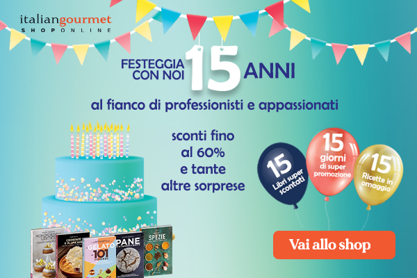 15 anni accanto a professionisti e appassionati: sconti fino al 60% e un ricettario gratis