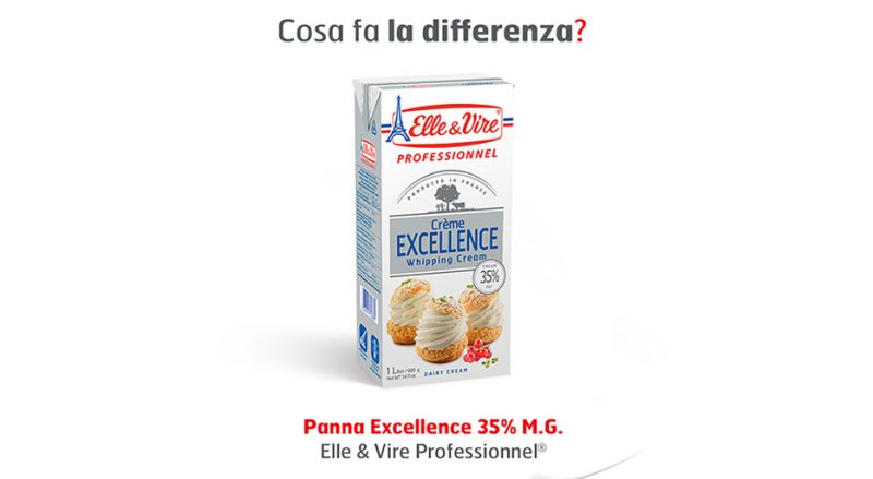 Panna Excellence Elle & Vire Professionnel® al fianco dei professionisti