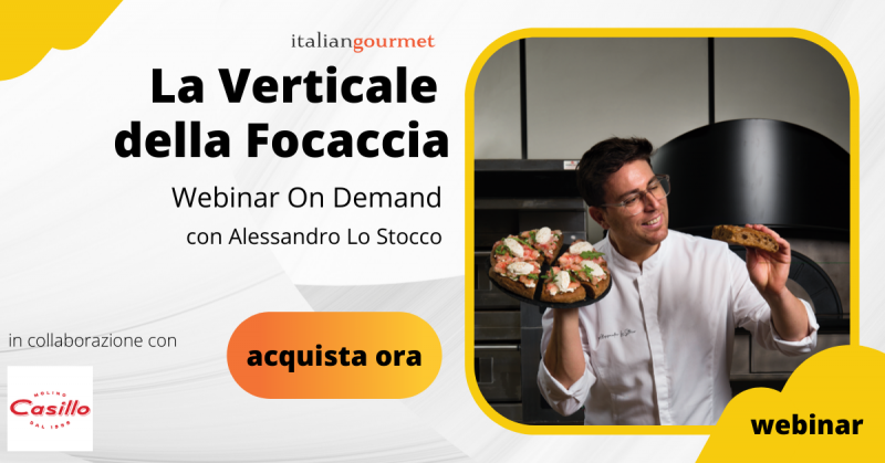 La focaccia senza più segreti: il webinar firmato Alessandro Lo Stocco
