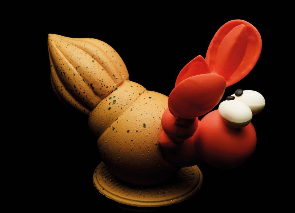 Maurizio Frau paguro di cioccolato