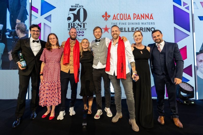 The World’s 50 Best Restaurants 2022: il Geranium di Copenhagen miglior ristorante al mondo