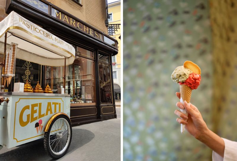 Marchesi 1824: arriva il carretto dei gelati