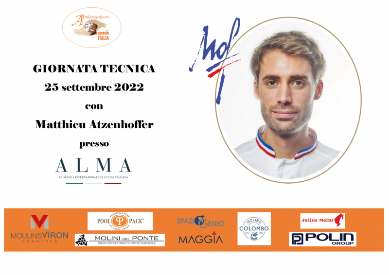 Ambassadeurs du Pain Italia: giornata tecnica con Matthieu Atzenhoffer