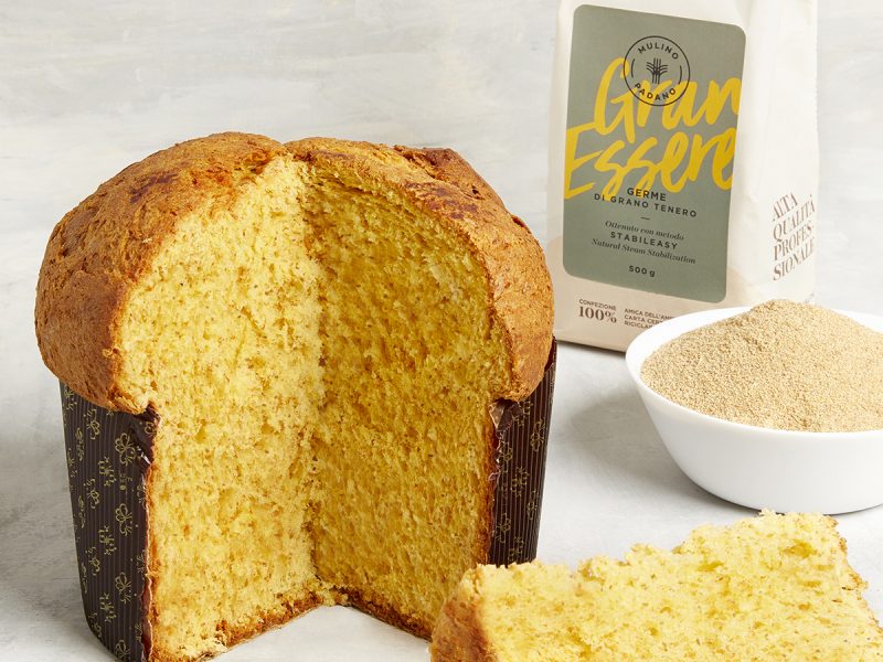 La novità del Natale 2022: il panettone integrale al Germe di Grano GranEssere