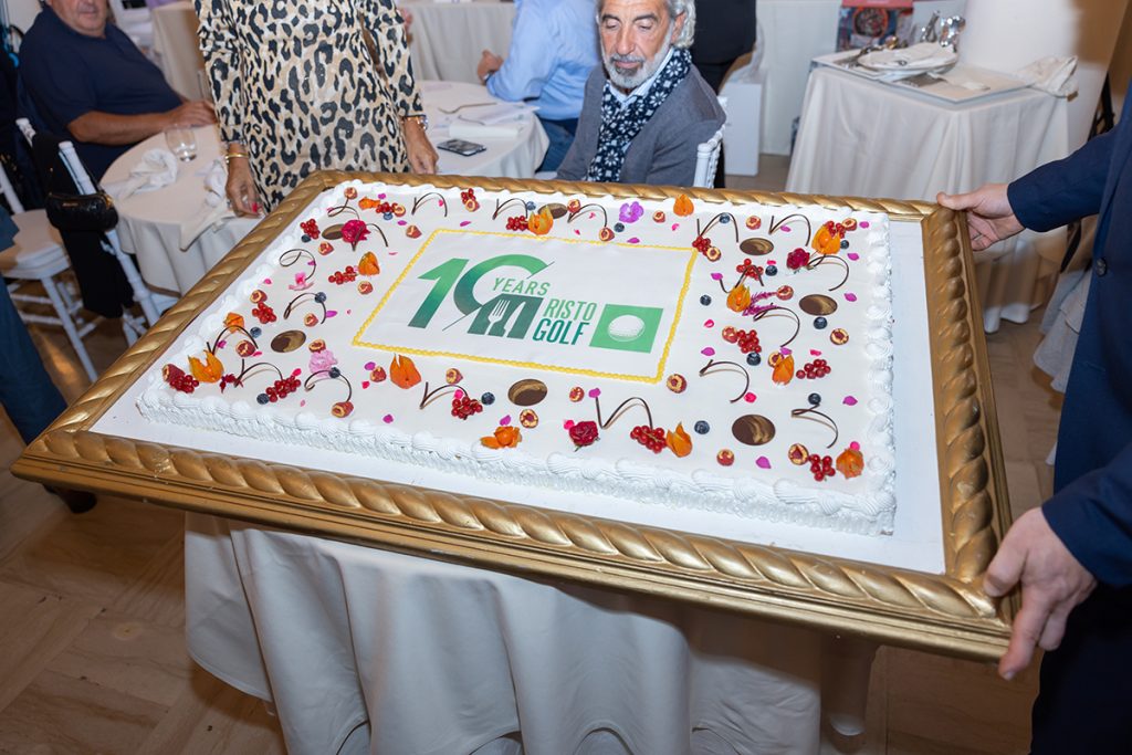 10 years Ristogolf torta