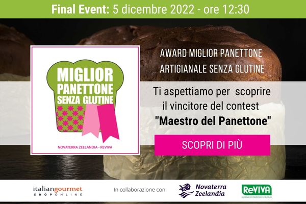 Miglior Panettone senza glutine 2022: la finale il 5 dicembre