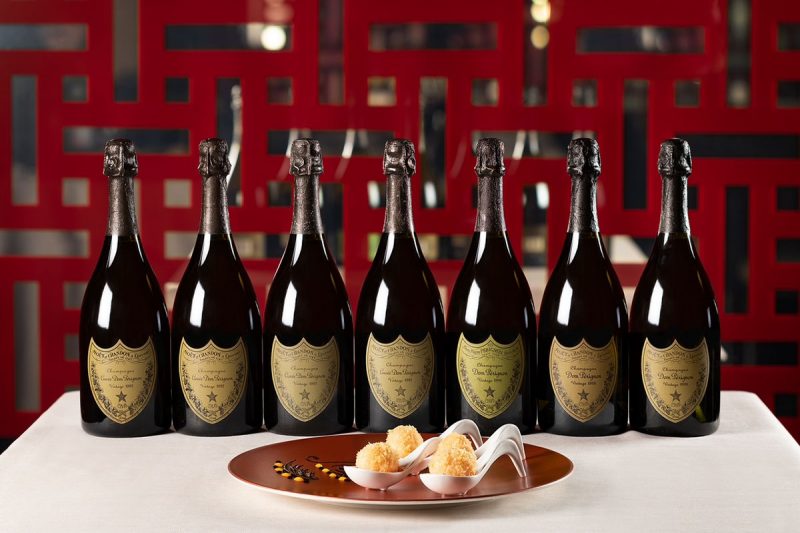 Champagne e cucina cinese: da Bon Wei la verticale di Dom Pérignon