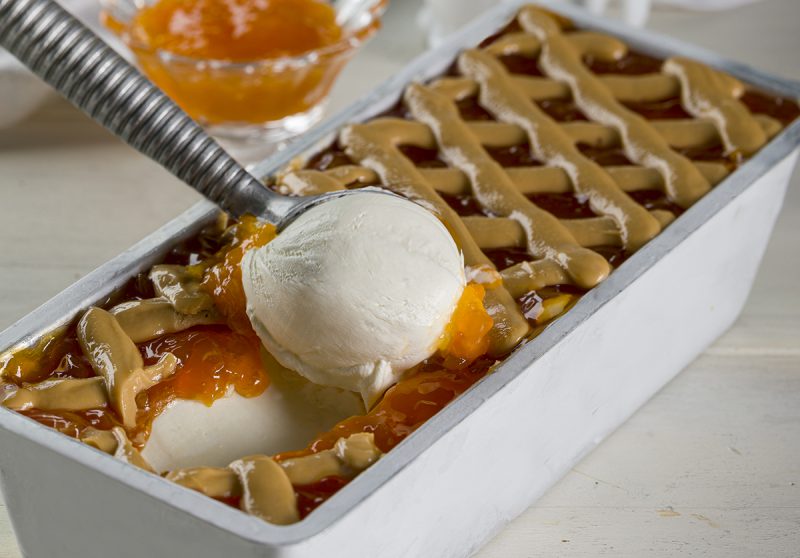 La crostata della nonna diventa un gelato!