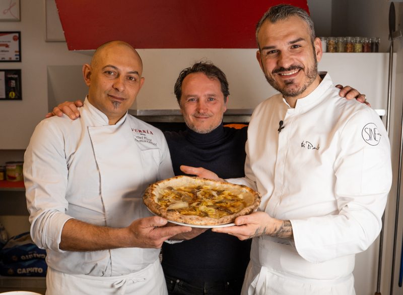 Da Vurria arrivano le pizze firmate Roberto Di Pinto