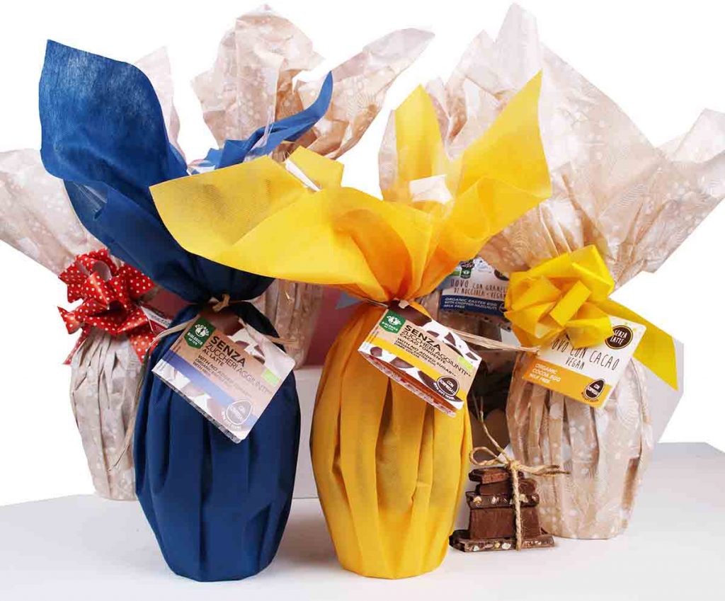 Uova di pasqua senza lattosio Probios