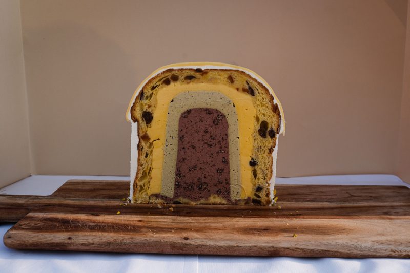 Il miglior Panettone con il gelato è quello di Giuseppe Zerbato de Il gelataio Valdagno