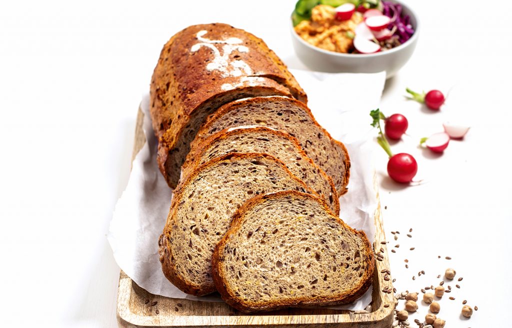 Pane Proteico Puravita Pulses Loaf Bread new mix