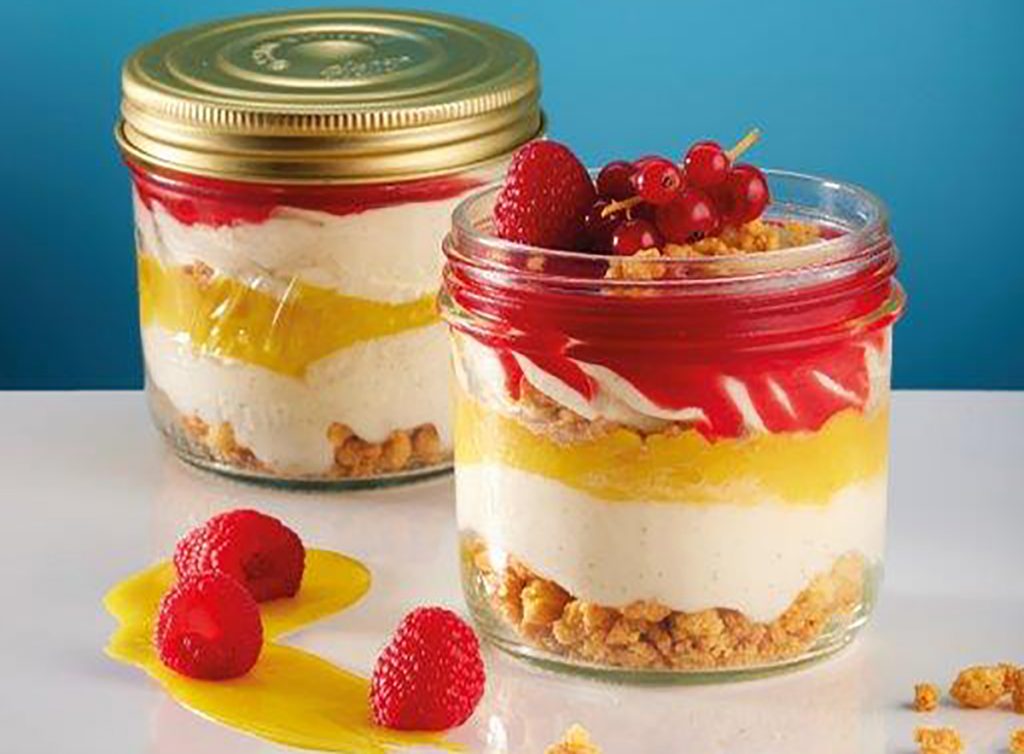 Sottozero Montersino - cheese cake gelato ai frutti di bosco