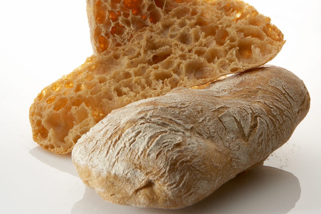 Ciabatta alveoli
