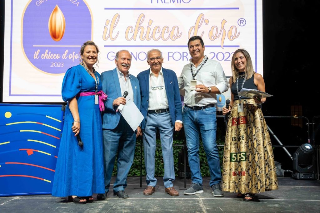 il vincitore del Chicco d'Oro per il grano di forza